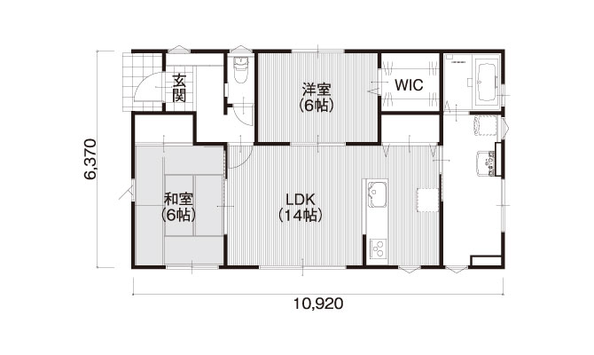 パパまる平屋施工事例